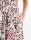 Whistle Shirt Dress Lace Trim, Watercolour Paisley product photo View 06 S