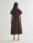Whistle Tie Waist Dress, Spot Java & Natural product photo View 02 S