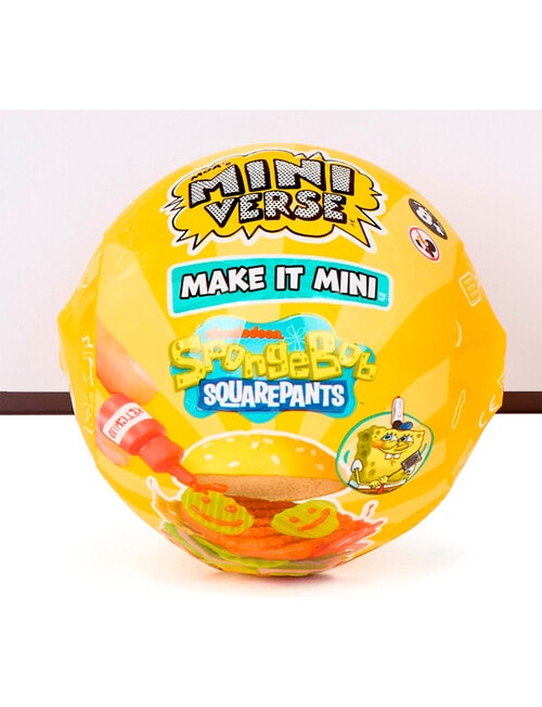 Miniverse Spongebob, Assorted product photo