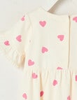 Teeny Weeny Alphabet Soup Play Heart Print Romper product photo View 04 S