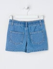 Mac & Ellie Denim Skort, Washed Blue product photo View 02 S