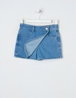 Mac & Ellie Denim Skort, Washed Blue product photo View 03 S