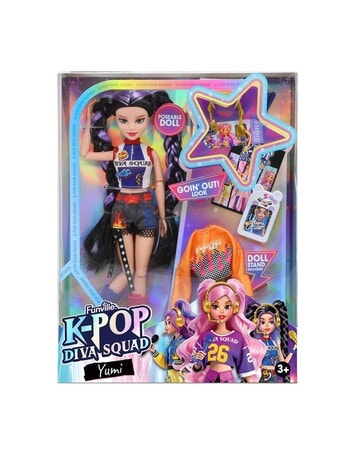 KPop Demon Hunters Diva Squad 29Cm Doll, Assorted product photo