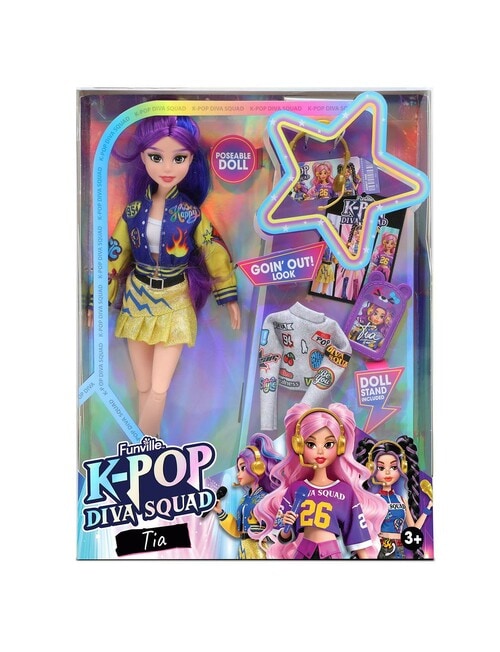 KPop Demon Hunters Diva Squad 29Cm Doll, Assorted product photo View 03 L