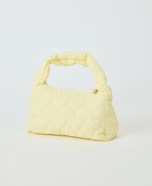 Mac & Ellie Quilted Hand Bag, Lemon Heart product photo View 03 L