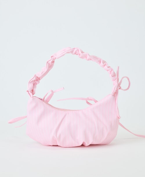 Mac & Ellie Scrunchie Handle Shoulder Bag, Pink product photo View 02 L