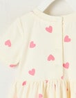 Teeny Weeny Alphabet Soup Play Heart Print Dress product photo View 02 S