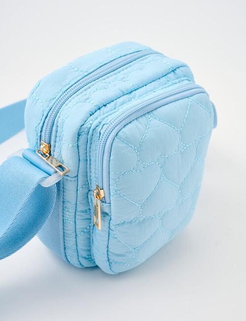 Mac & Ellie Quilted Heart Crossbody Bag product photo View 04 L