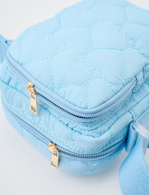 Mac & Ellie Quilted Heart Crossbody Bag product photo View 05 L