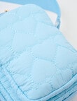 Mac & Ellie Quilted Heart Crossbody Bag product photo View 06 S