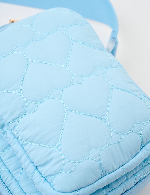Mac & Ellie Quilted Heart Crossbody Bag product photo View 06 L