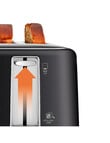 Breville ToastSet 4 Slice Toaster, Matte Black, LTA642MTB product photo View 03 S