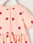 Teeny Weeny Alphabet Soup Play Ladybird Print Dress product photo View 02 S