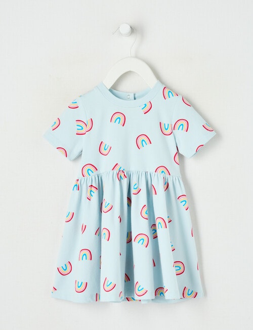 Teeny Weeny Alphabet Soup Play Rainbow Print Dress product photo