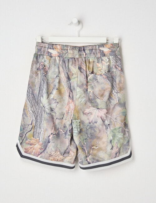 No Issue Oversize Mesh Knit Short, Camo product photo View 02 L