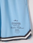 No Issue Oversize Mesh Knit Short, Sky product photo View 03 S