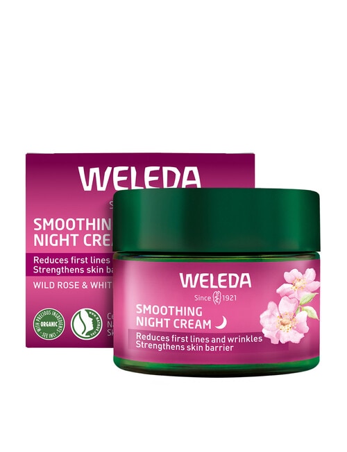Weleda Smoothing Night Cream, Wild Rose & White Tea, 40ml product photo