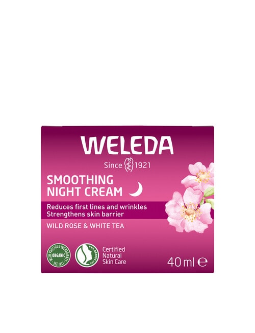 Weleda Smoothing Night Cream, Wild Rose & White Tea, 40ml product photo View 02 L