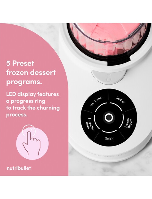 NutriBullet Chill Frozen Dessert Maker, NBD07100AW product photo View 11 L