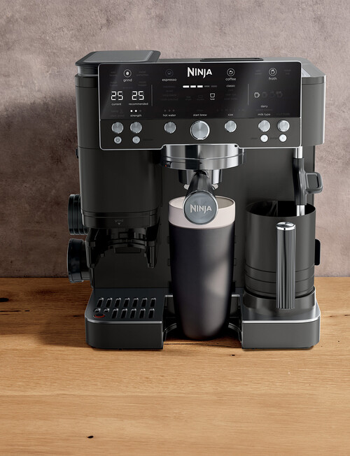 Ninja Luxe Cafe Espresso Machine, Black, ES601BKANZ product photo View 04 L