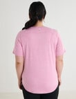 Superfit Curve Limitless Tee, Pop Pink product photo View 02 S