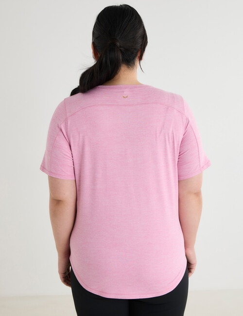 Superfit Curve Limitless Tee, Pop Pink product photo View 02 L