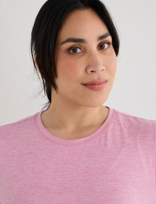 Superfit Curve Limitless Tee, Pop Pink product photo View 04 L