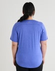 Superfit Curve Limitless Tee, Bluebell product photo View 02 S