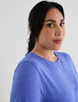 Superfit Curve Limitless Tee, Bluebell product photo View 04 S