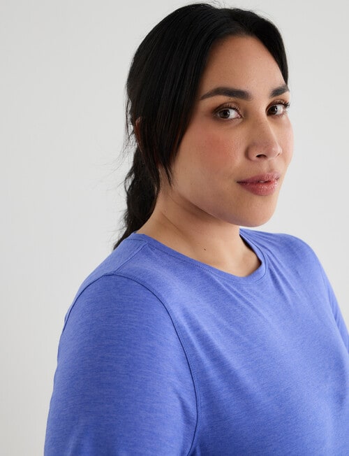 Superfit Curve Limitless Tee, Bluebell product photo View 04 L