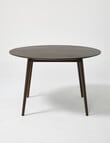LUCA Furniture Amalfi Dining Table 1.2m, Espresso product photo View 02 S