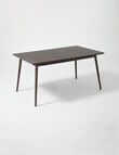 LUCA Furniture Amalfi Dining Table 1.5m, Espresso product photo