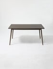 LUCA Furniture Amalfi Dining Table 1.5m, Espresso product photo View 02 S
