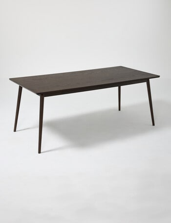 LUCA Furniture Amalfi Dining Table 1.9m, Espresso product photo