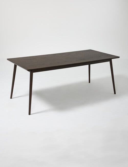 LUCA Furniture Amalfi Dining Table 1.9m, Espresso product photo
