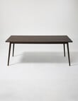 LUCA Furniture Amalfi Dining Table 1.9m, Espresso product photo View 02 S