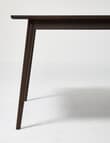 LUCA Furniture Amalfi Dining Table 1.9m, Espresso product photo View 03 S