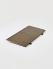 LUCA Furniture Amalfi Dining Table Extension Plate V2, Espresso product photo