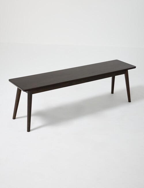 LUCA Furniture Amalfi Dining Bench 1.5m, , Espresso product photo