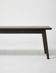 LUCA Furniture Amalfi Dining Bench 1.5m, , Espresso product photo View 03 S