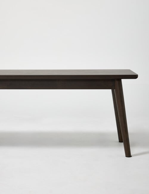 LUCA Furniture Amalfi Dining Bench 1.5m, , Espresso product photo View 03 L