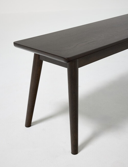 LUCA Furniture Amalfi Dining Bench 1.5m, , Espresso product photo View 04 L