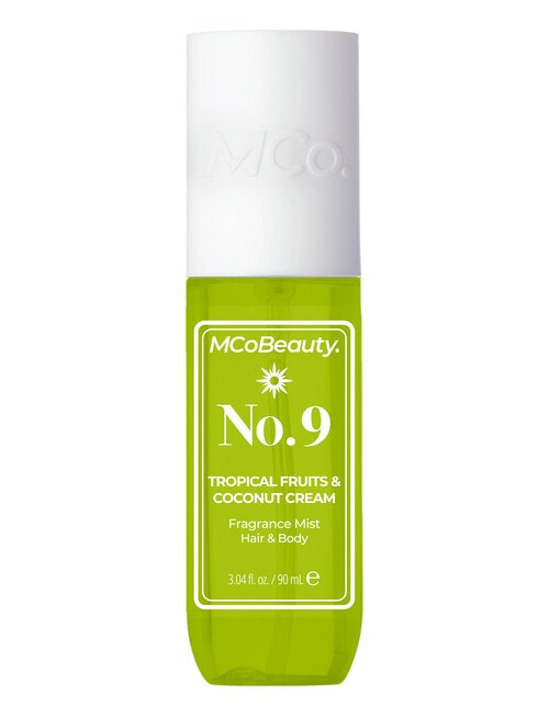 MCoBeauty Fragrance Mist, No 9 Tropical Fruits & Coconut Cream 90ml product photo