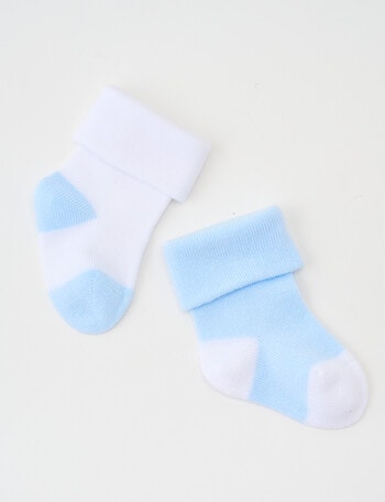 Underworks Underworks Modal Socks, 2-Pack, Blue product photo