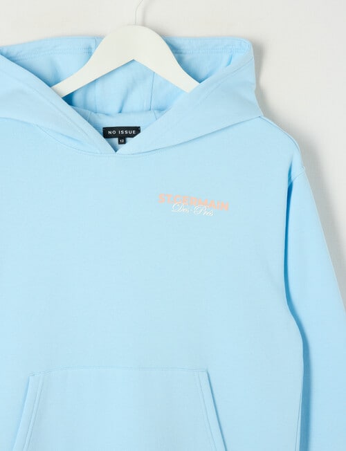 No Issue St Germain Oversize Hoodie, Blue product photo View 03 L