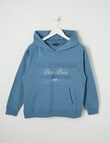 No Issue St Germain Deboss Oversize Hoodie, Acid Blue product photo