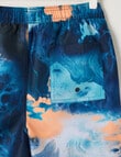 Wavetribe Tie Dye Swim Short, Multi product photo View 02 S