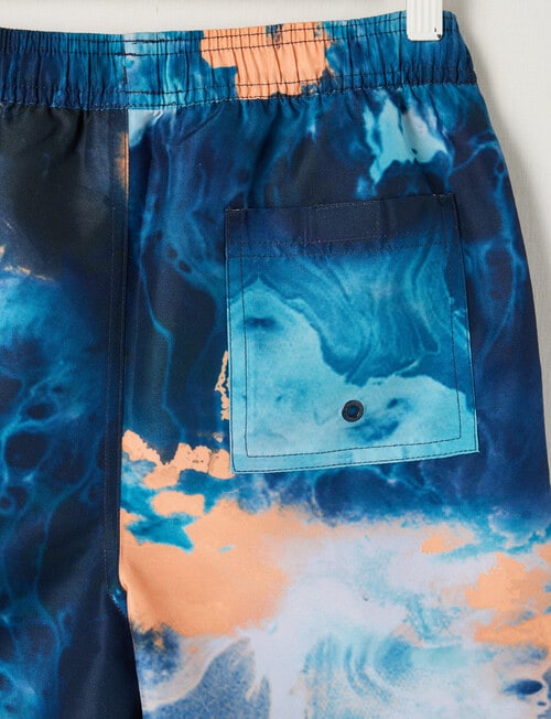 Wavetribe Tie Dye Swim Short, Multi product photo View 02 L