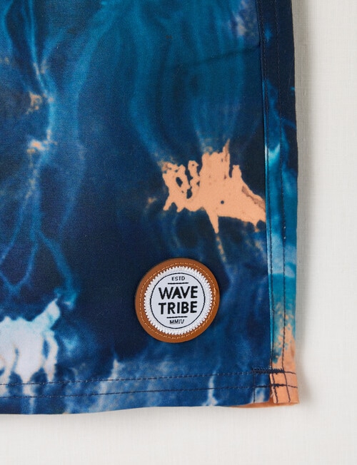 Wavetribe Tie Dye Swim Short, Multi product photo View 04 L