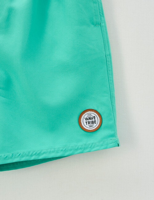 Wavetribe Swim Short, Green product photo View 03 L